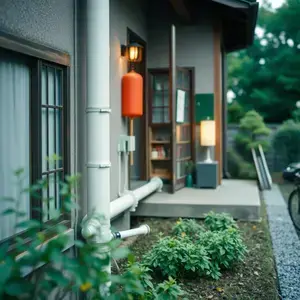福知山市戸建住宅の汚水管清掃